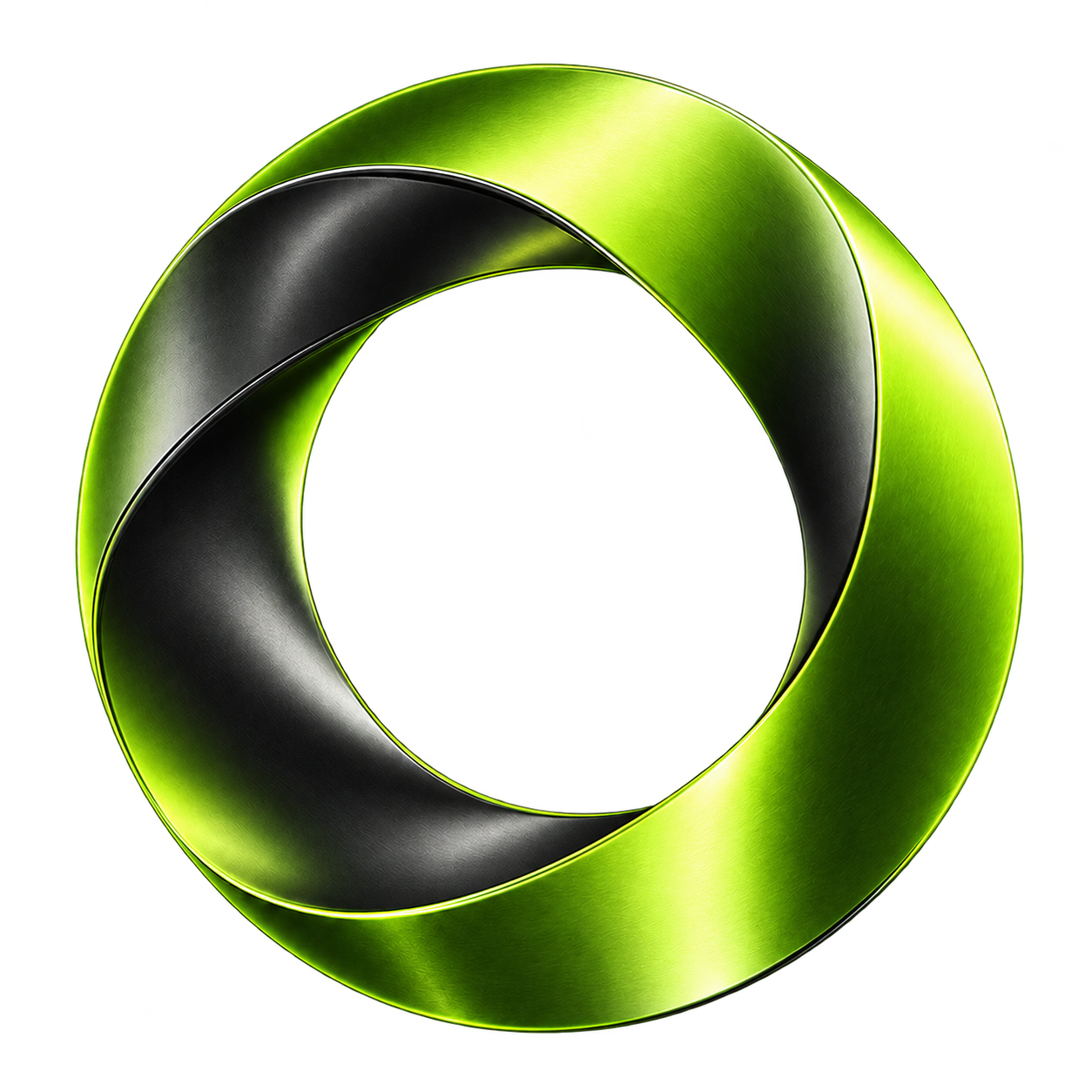 Orbor's green and black orbital ring